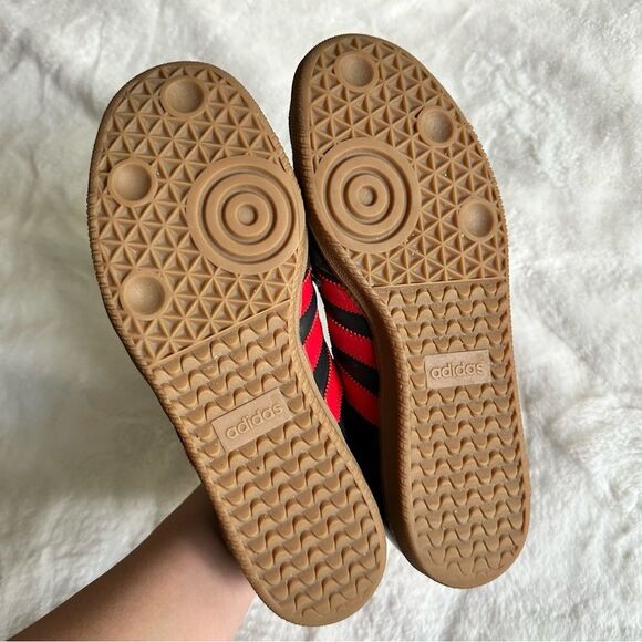 Adidas Samba OG Carbon Scarlett Men’s Size 8.5 - Picture 12 of 16